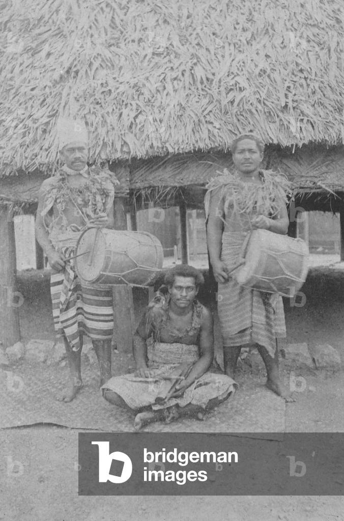 South Sea Island Musicians At The World's Columbian Exposition