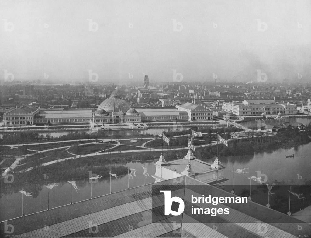 View From Manufactures Building At The World's Columbian Exposition