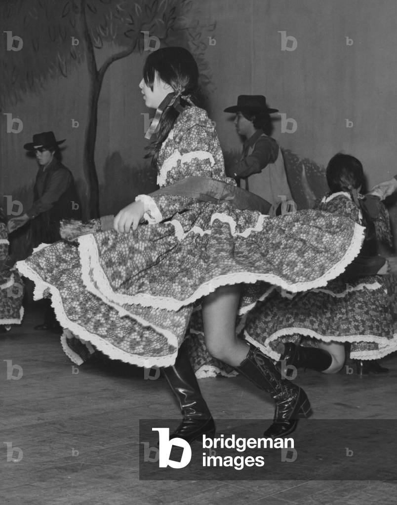 A Group Of Mexican Dancers