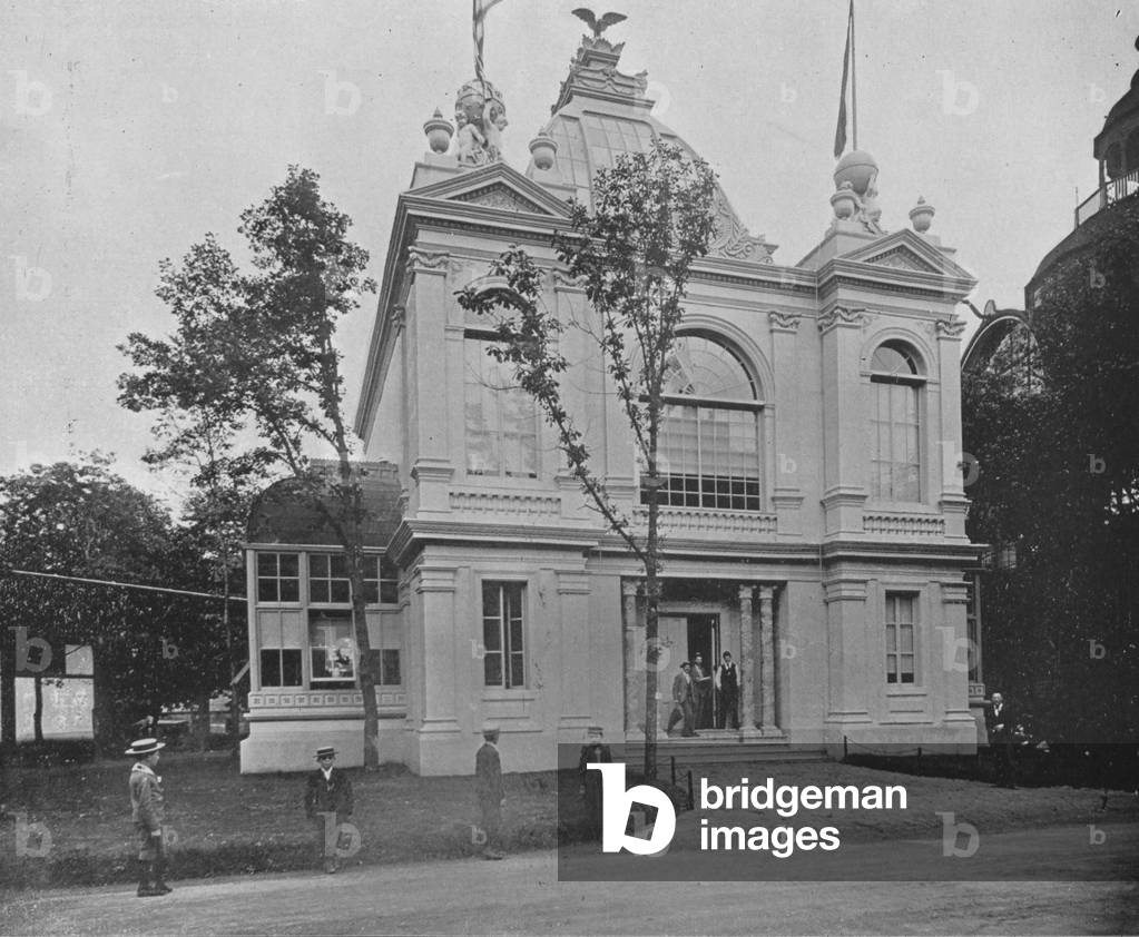 The Republic Of Columbia Building At The World's Columbian Exposition