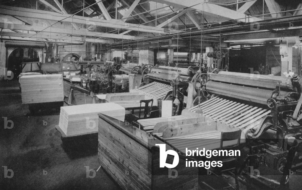 The Cutters At A Paper Mill