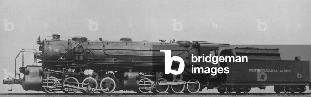 The Number 7850 Class CC-2s Freight Locomotive Of The Pennsylvania Railroad