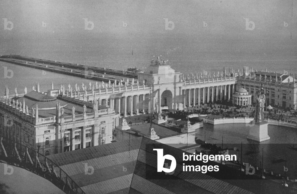 Music Hall, Peristyle And Casino At The World's Columbian Exposition