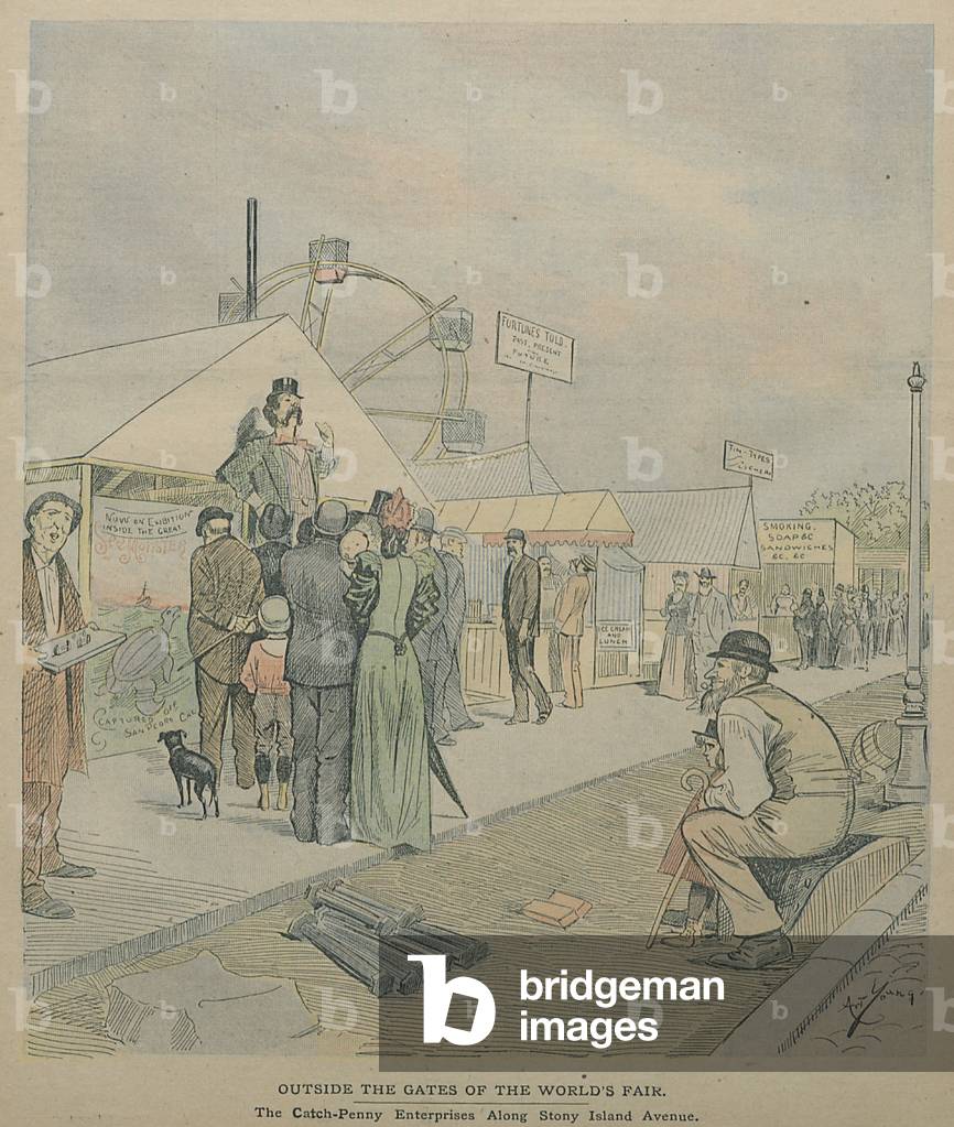 Inter-Ocean Illustrated Supplement - Outside The Gates Of The World's Fair