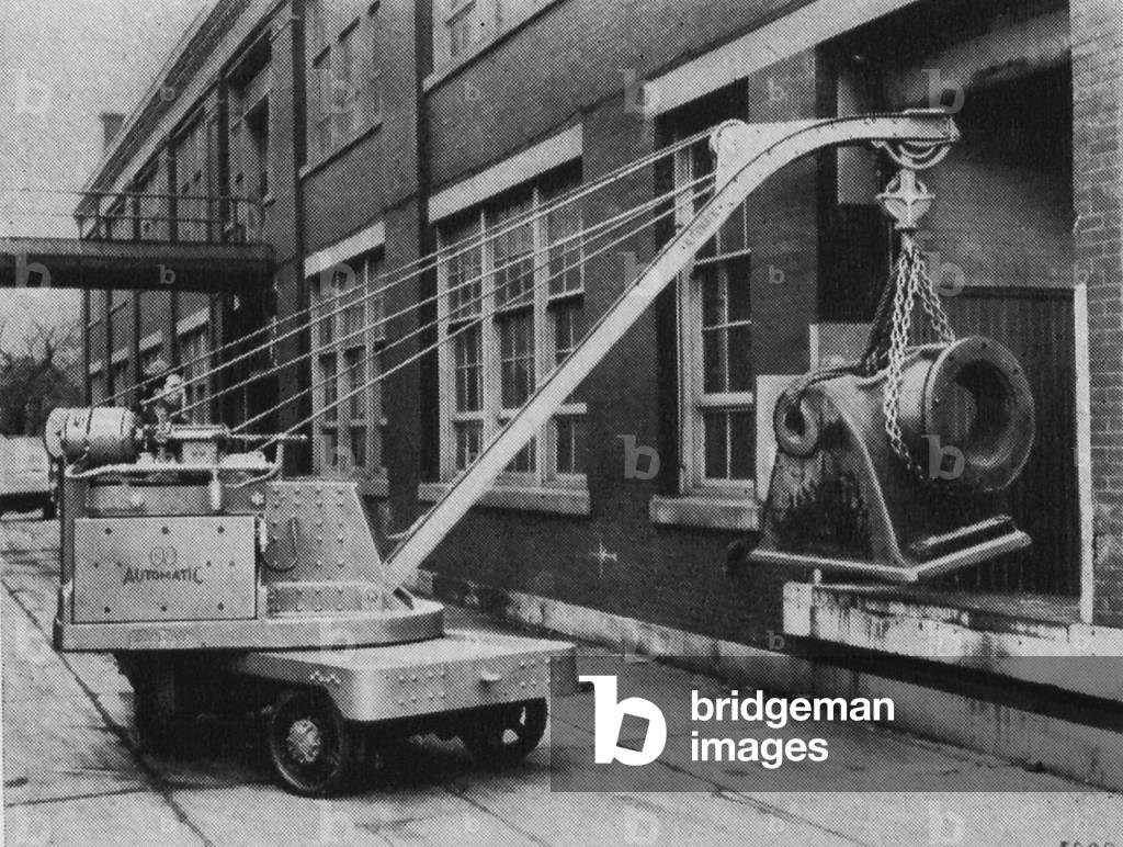 Automatic Transportation Company's Type CEG Revolving Crane Truck