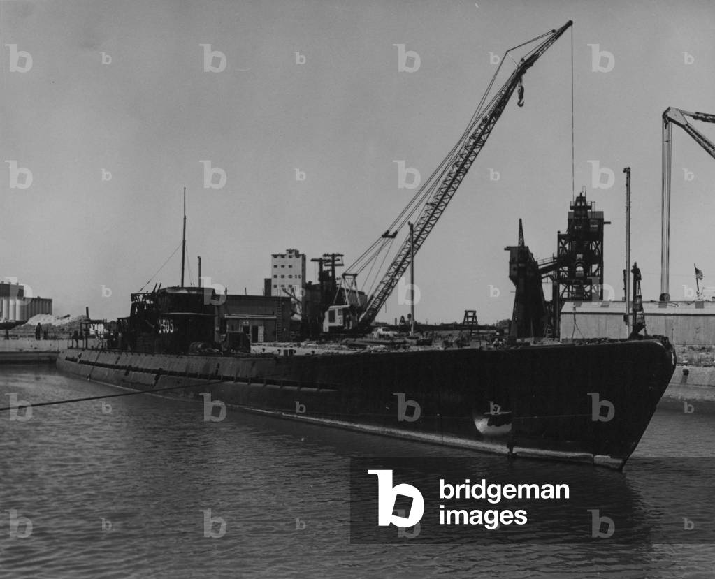 U-505 Docking At U.S. Ship Building Company
