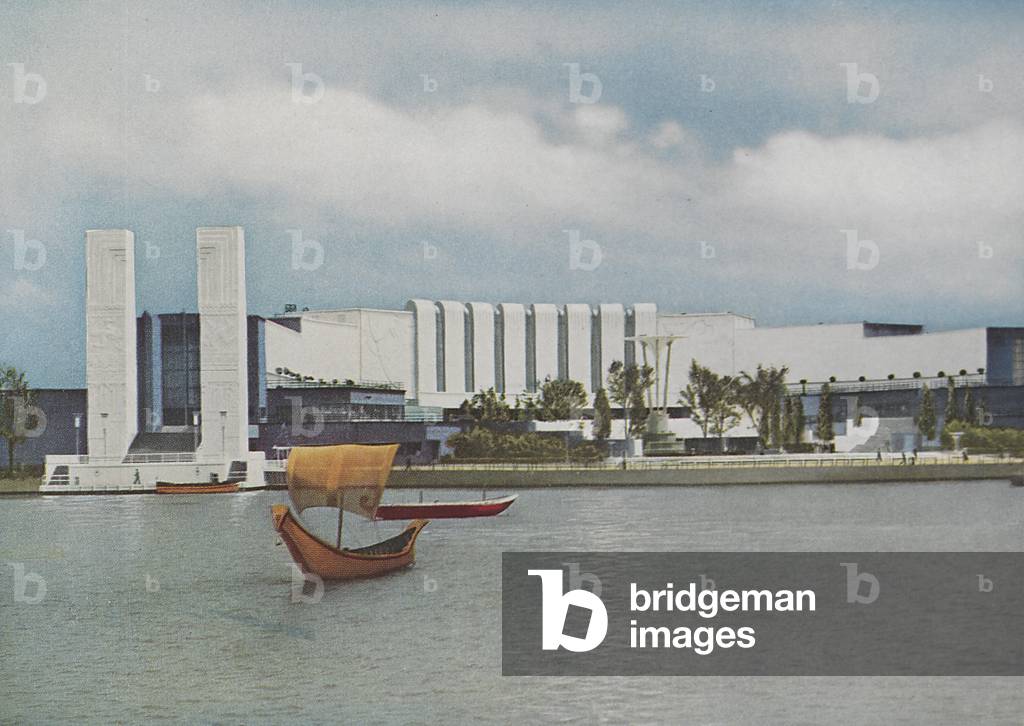 The Electrical Building At The Century Of Progress