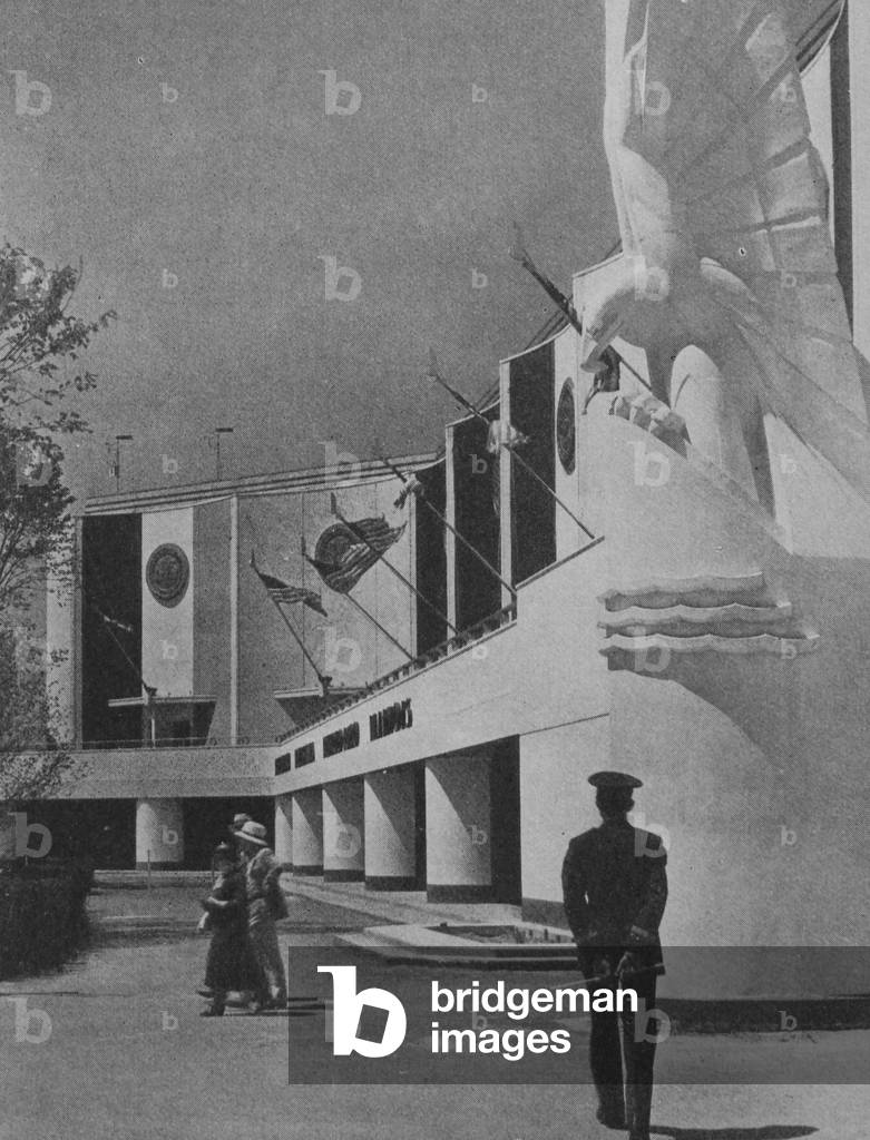 In The Court At The Century Of Progress