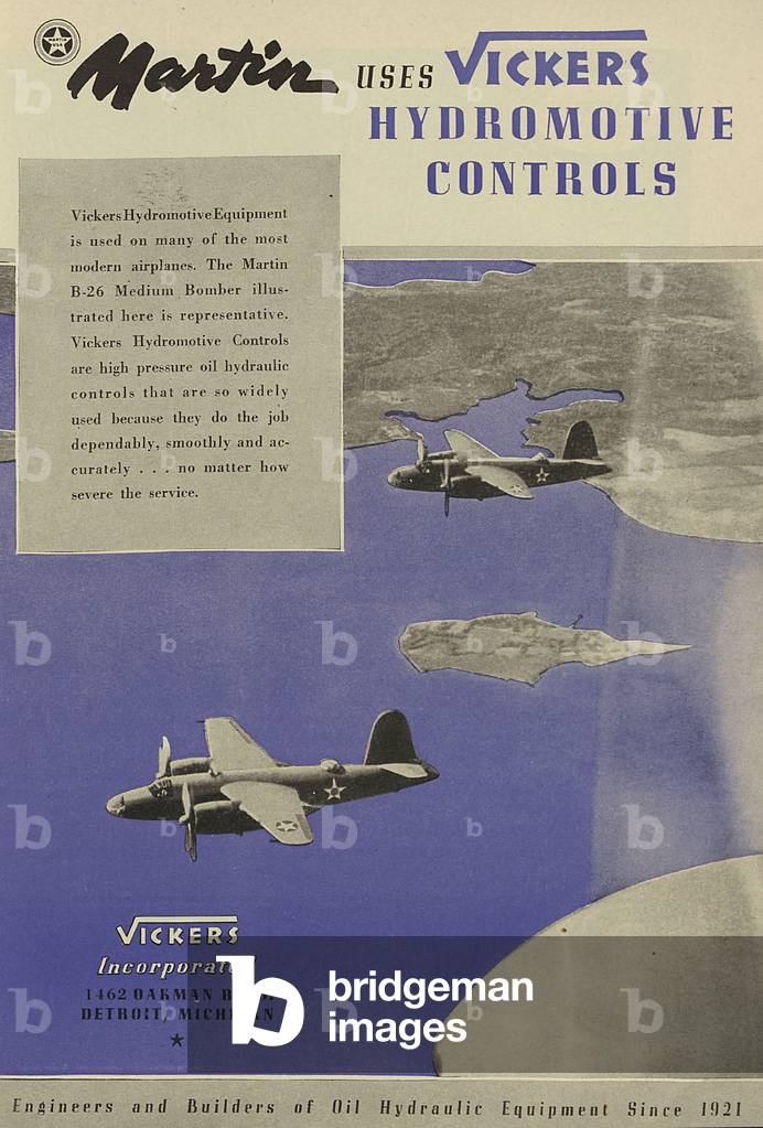 World War II Advertisement - Vickers Incorporated, Detroit, Michigan