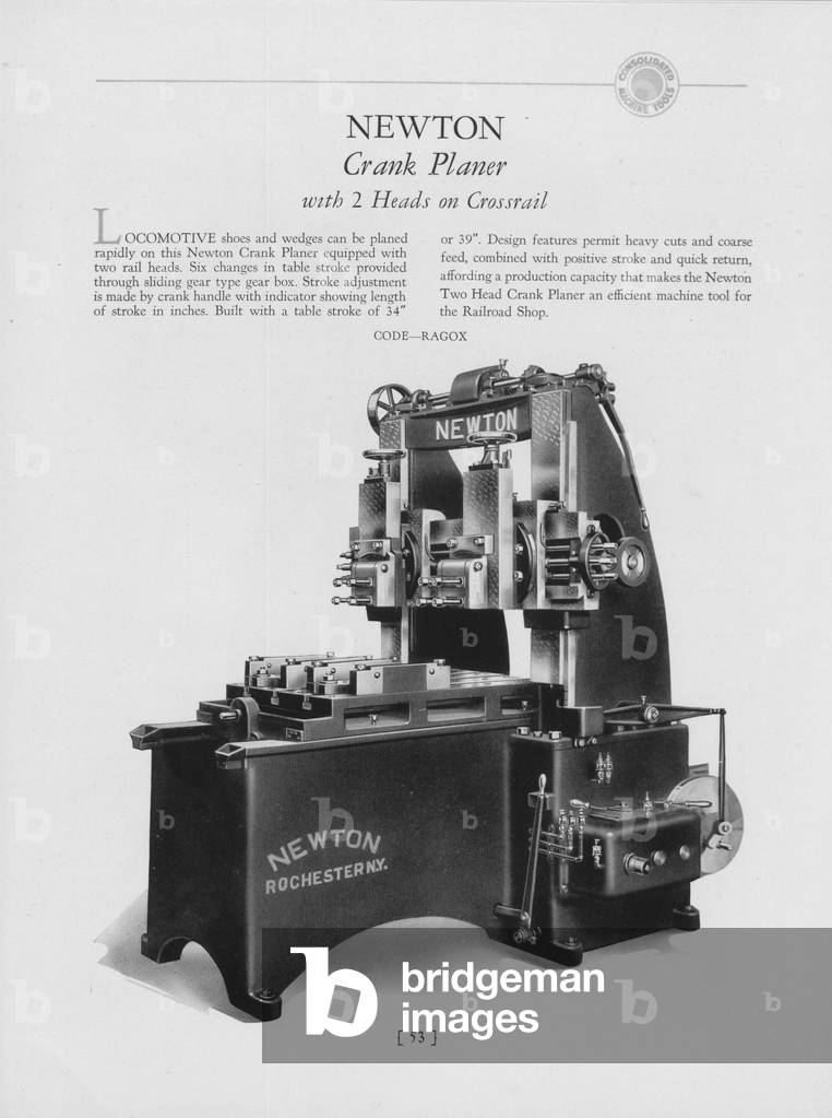 Newton Crank Planers