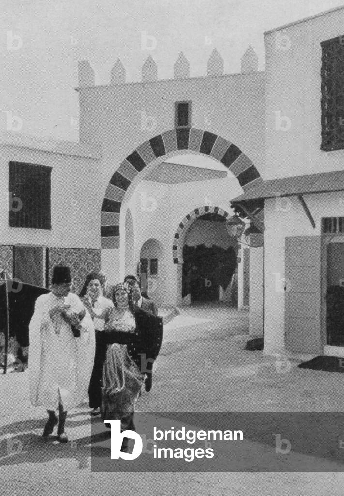 Gateways To The Tunisian Village Exhibit At The Century Of Progress