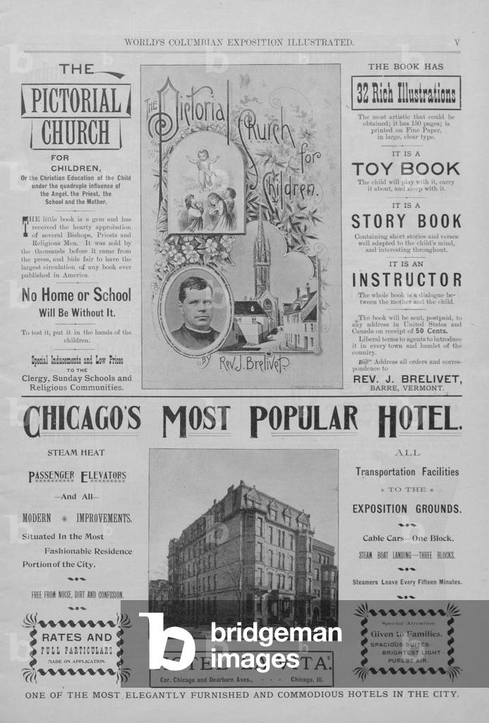 Advertisements From The World's Columbian Exposition Illustrated