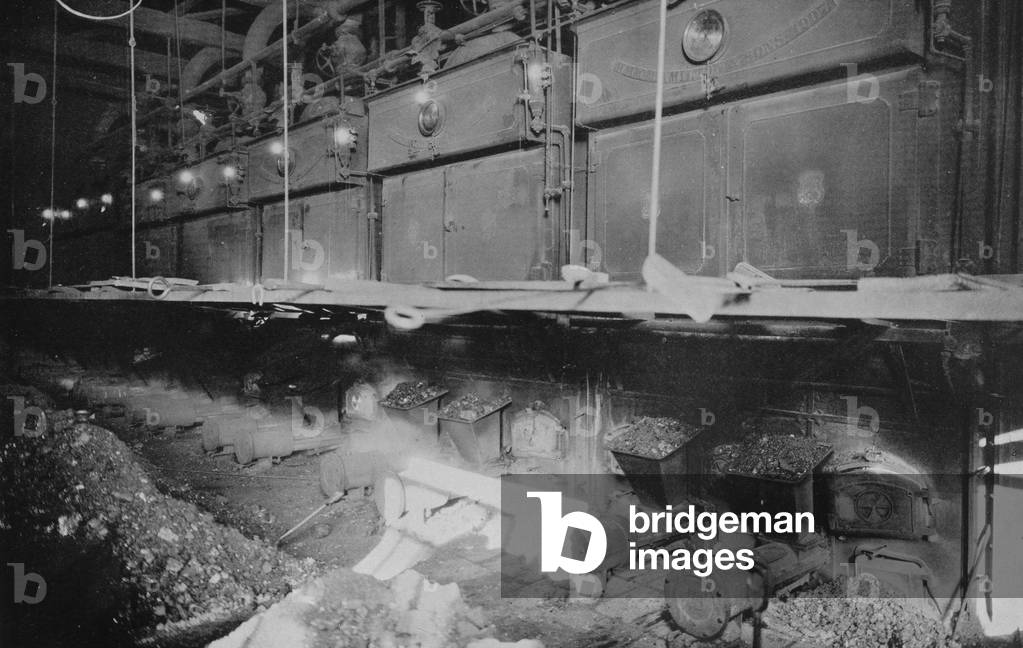 The Boiler Room Of A Paper Mill