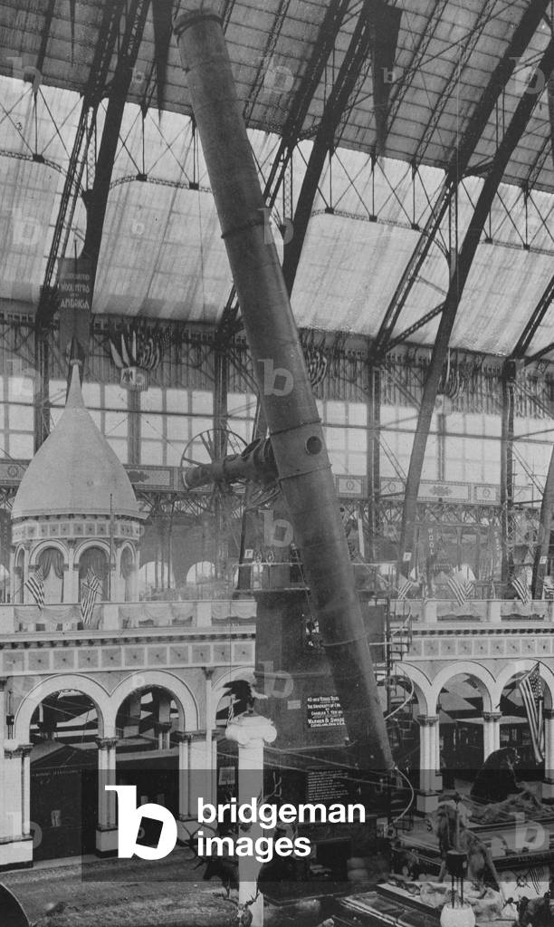 Telescope Presented To Chicago University At The World's Columbian Exposition