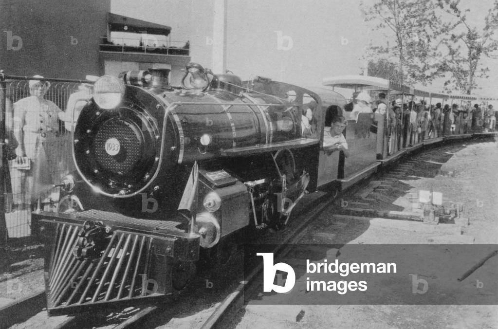 Enchanted Island - The Miniature Train At The Century Of Progress