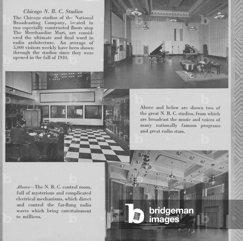 National Broadcasting Company Located Inside The Merchandise Mart