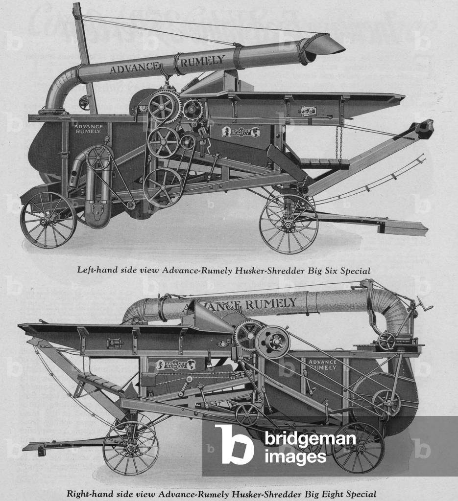 Advance-Rumely Husker-Shredder Big Eight Special