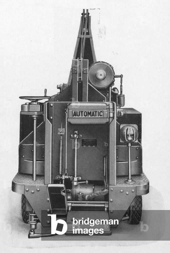 Automatic Transportation Company's Type CEG Revolving Crane Truck