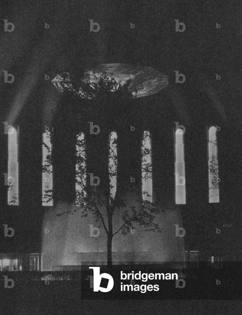 Electrical Group Fountain At The Century Of Progress