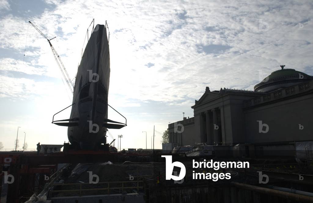 The Move Of The Captured German Submarine U505