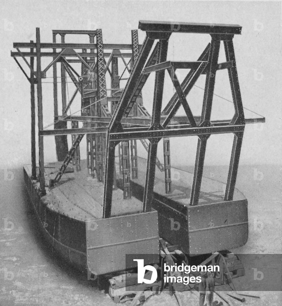 The Steel Hull Of The Orsk Goldfields Company Dredge