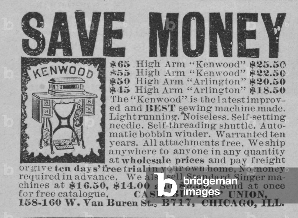 Save Money Kenwood Advertisement