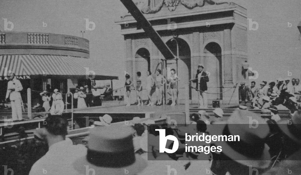 Dancers In The Streets Of Paris Exhibit At The Century Of Progress