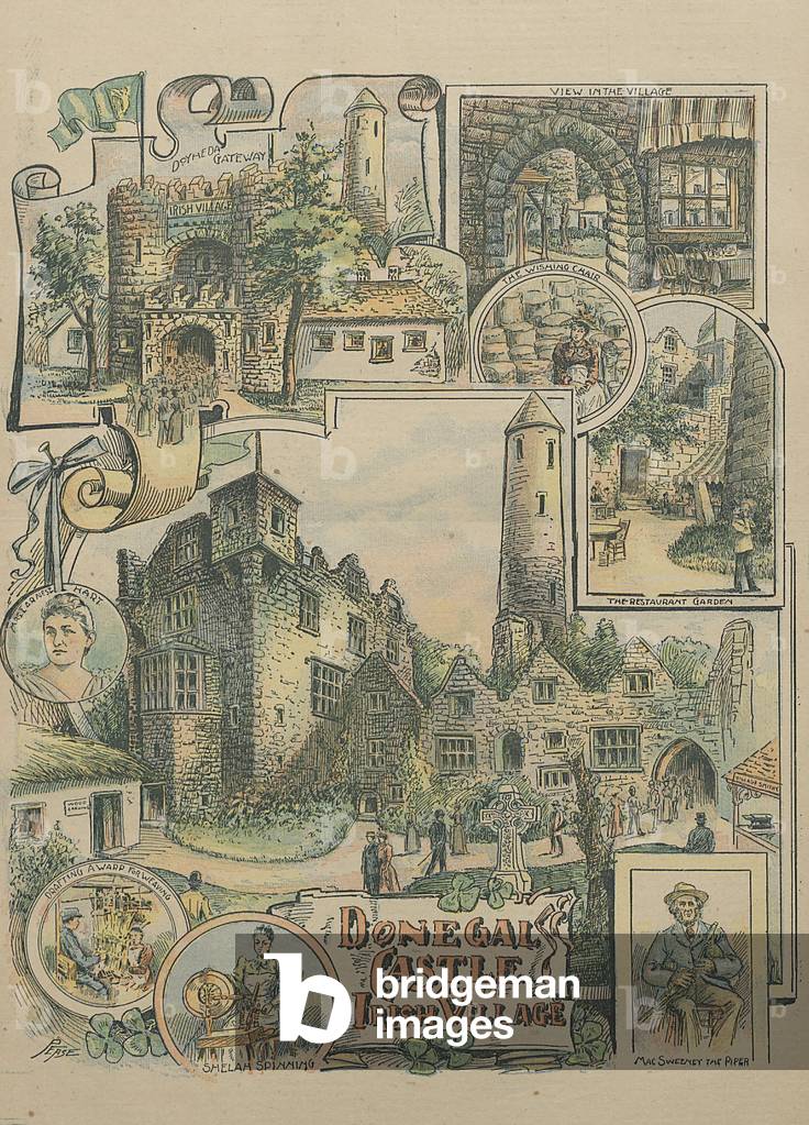 Inter-Ocean Illustrated Supplement - Donegal Castle And The Irish Village