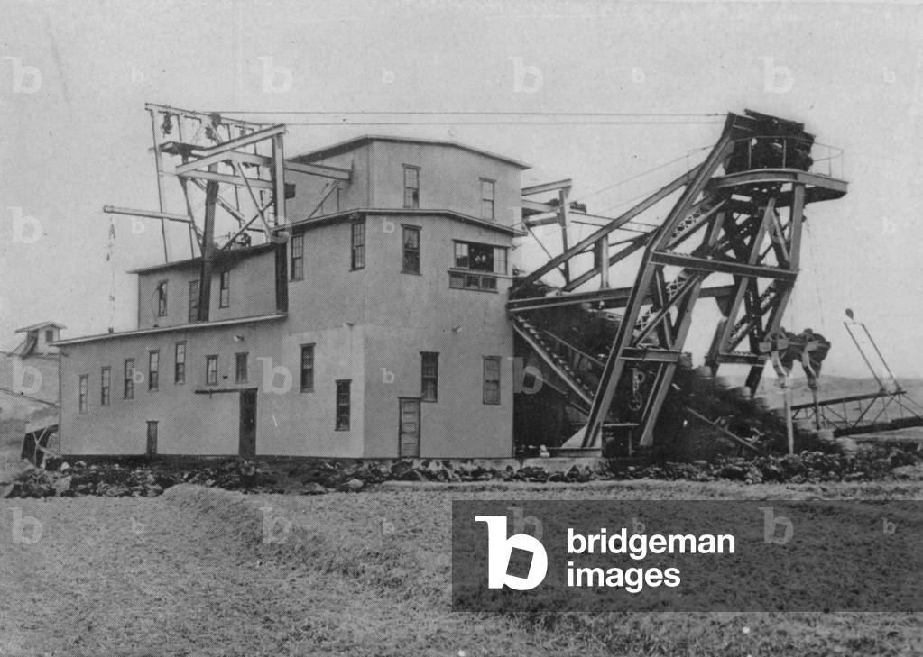 The New York Engineering Company's All Steel Empire Dredge In Korea