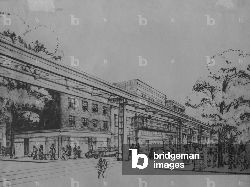 Suspended Monorail System Of Railways - City Line