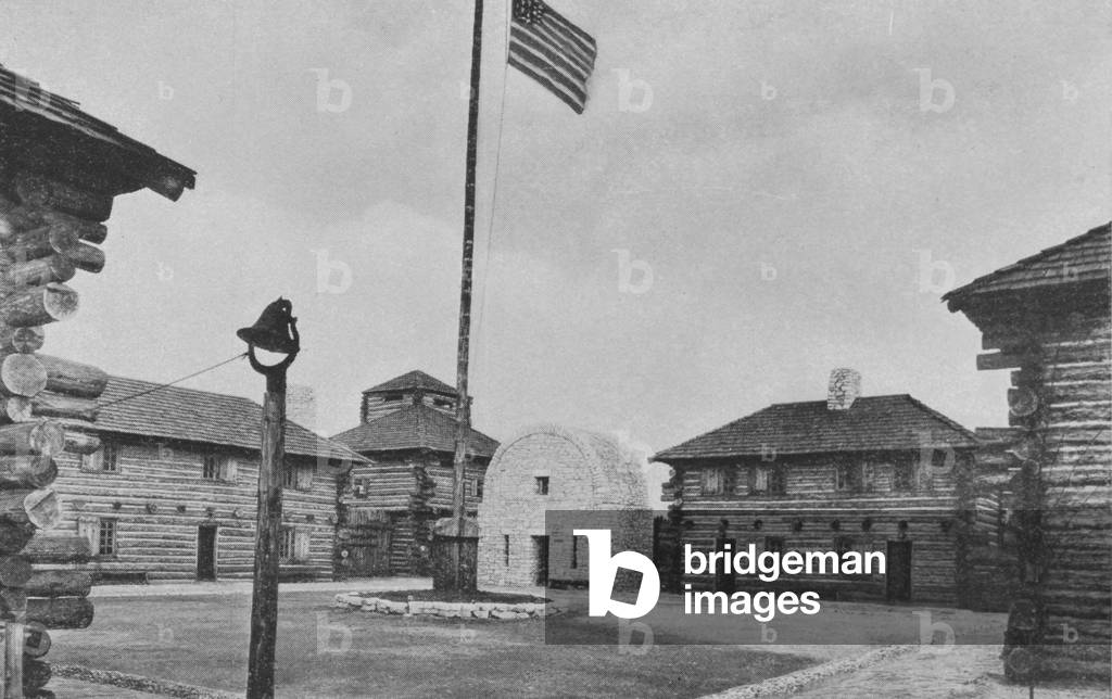 Fort Dearborn Interior At The Century Of Progress