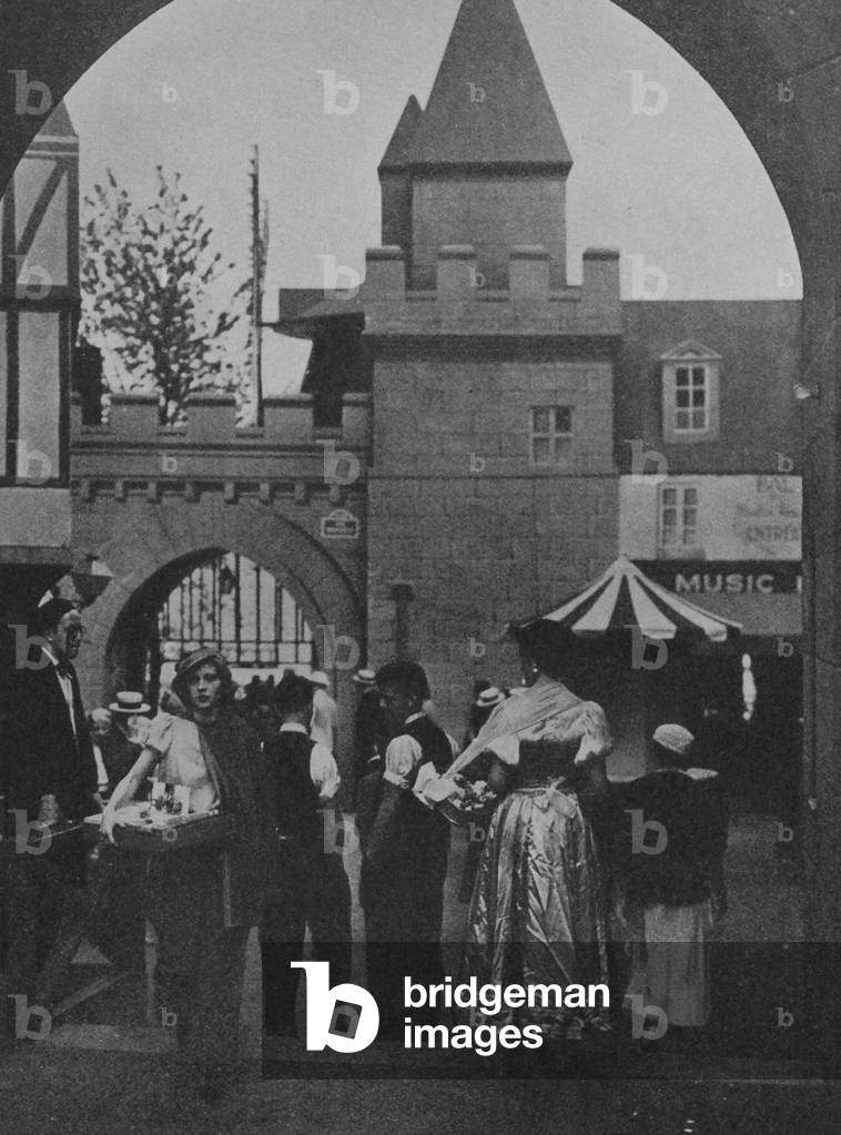 Streets Of Paris Exhibit At The Century Of Progress