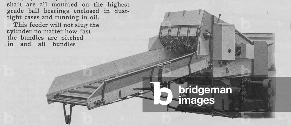 Rumely Ball-Bearing Crankshaft Feeder
