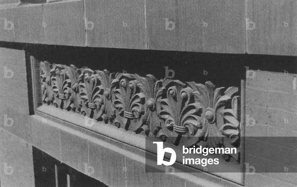 Image Of Terra Cotta Spandrel Which Is Found In The Typical Floor Of The Home Insurance Building