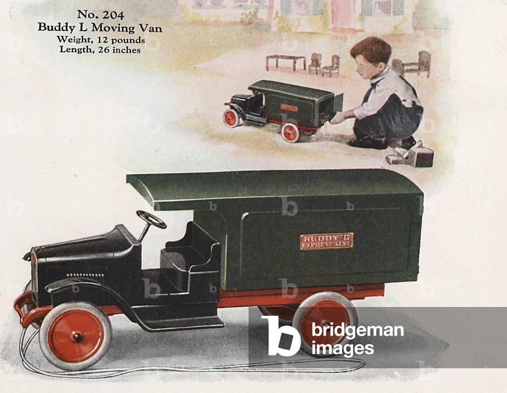 A Buddy 'L' Moving Van