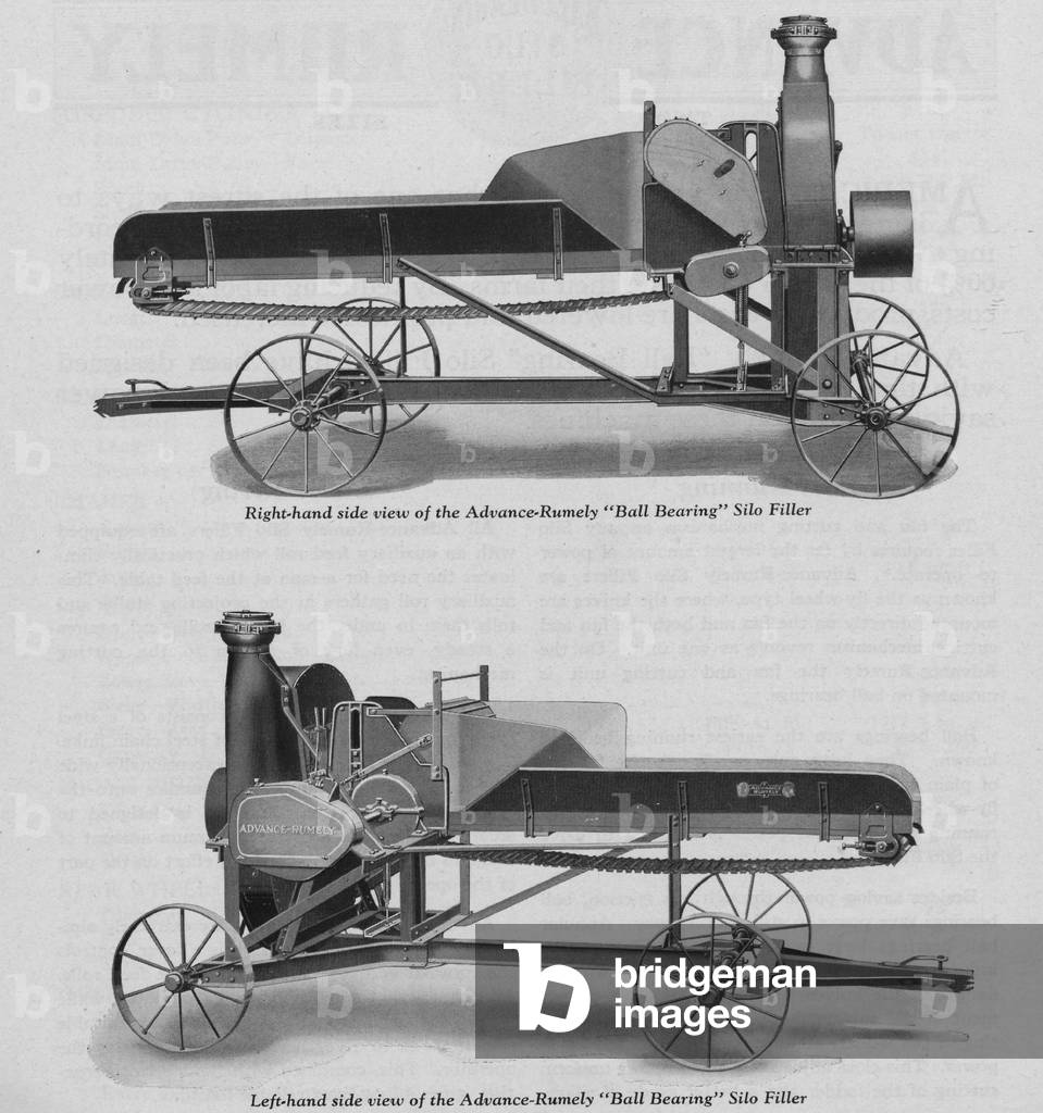 Advance Rumely Ball Bearing Silo Fillers