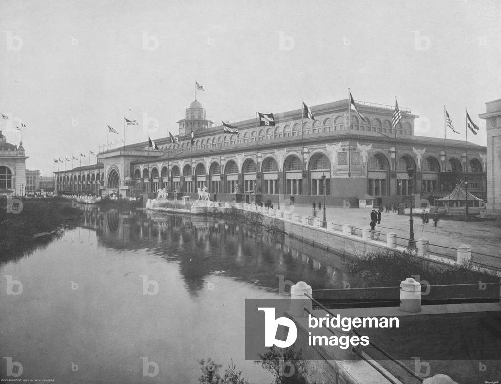 Transportation Building At The World's Columbian Exposition