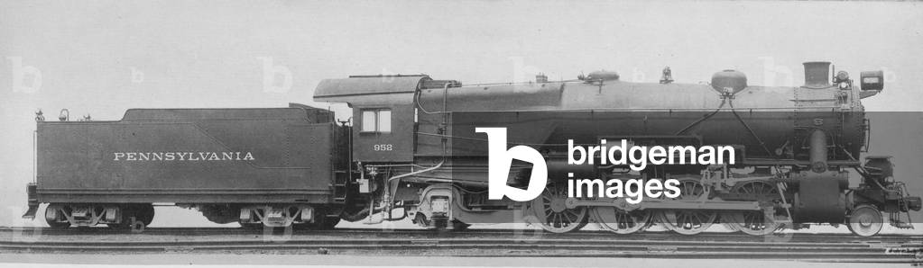 The Number 952 Class L-1 Freight Locomotive Of The Pennsylvania Railroad