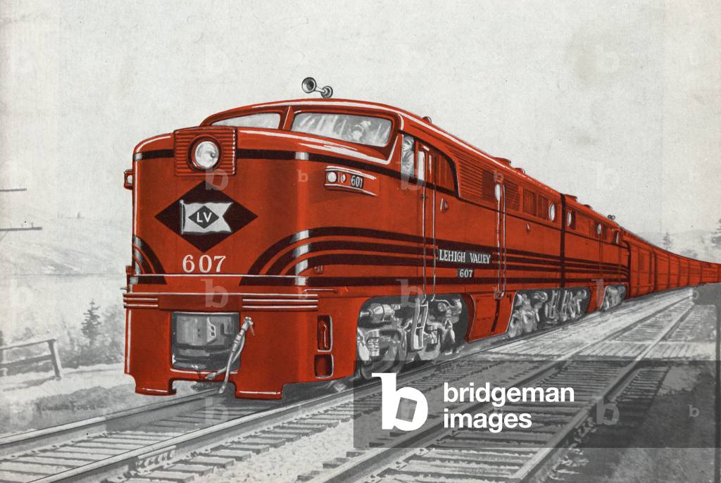 Leigh Valley 607 Locomotive