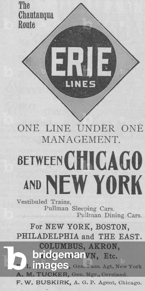 Erie Lines Advertisement