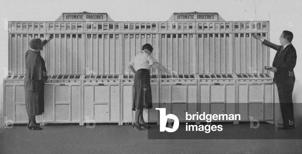 National Sales Machine Company Grocery Vending Machine Model 6-10