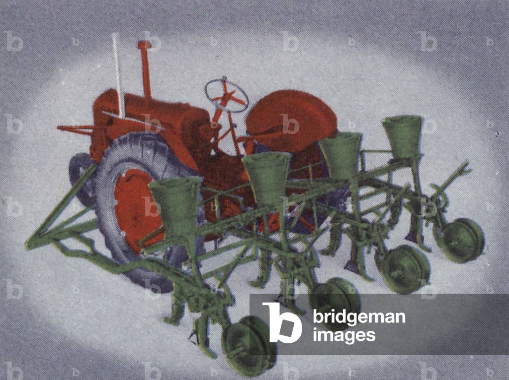 A 2 And 4-Row Buster Cotton Or Corn Planter, By Case