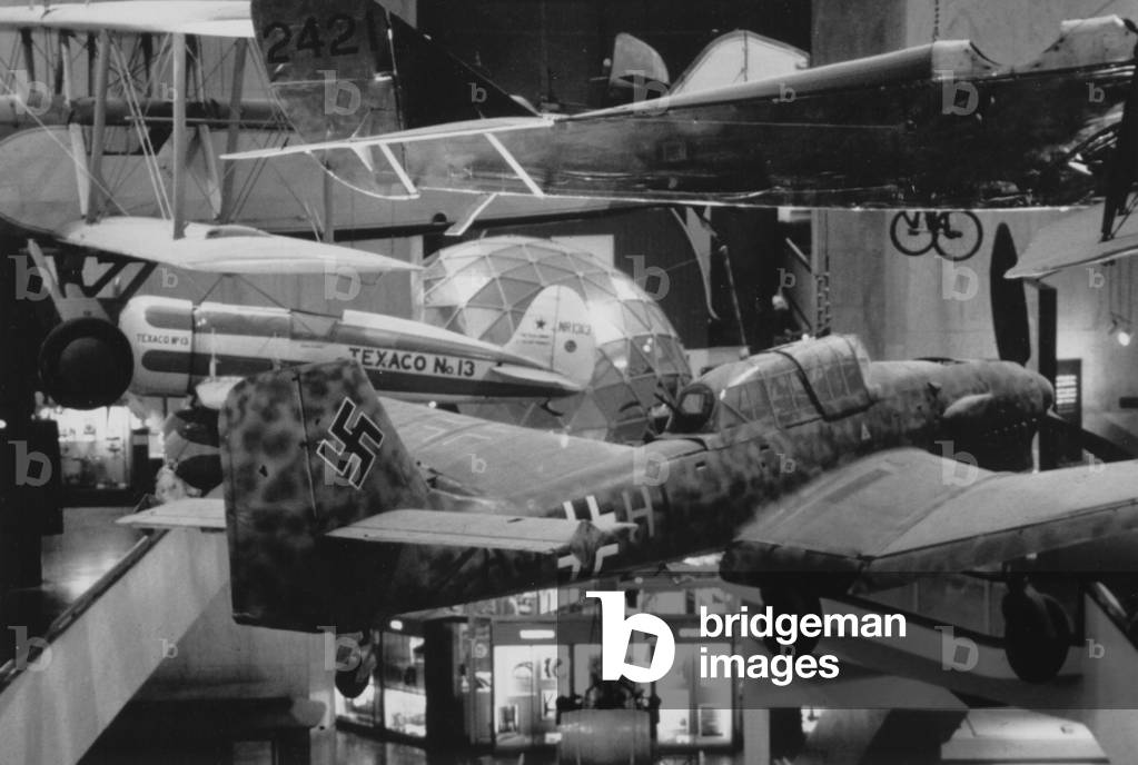 Various Aircraft Hanging Inside The Museum Of Science And Industry