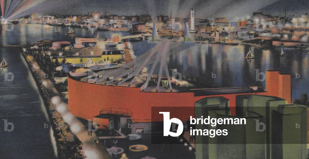 View From The Sky Ride At The Century Of Progress