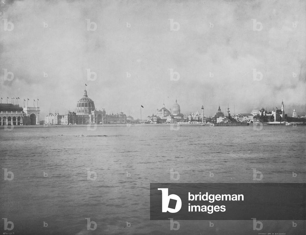 General View From The Lake At The World's Columbian Exposition