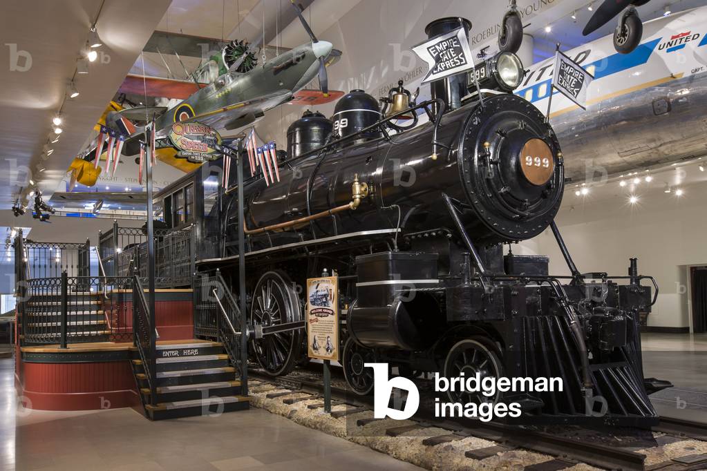 The Empire State Express 999 Locomotive, Museum of Science and Industry, Chicago, Illinois (photo)