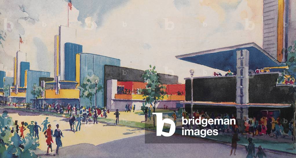 Hall Of General Exhibits At The Century Of Progress