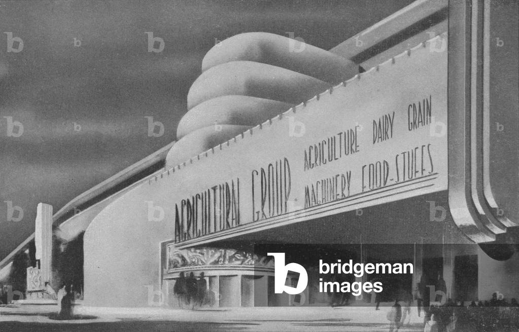 The Agricultural Building At The Century Of Progress