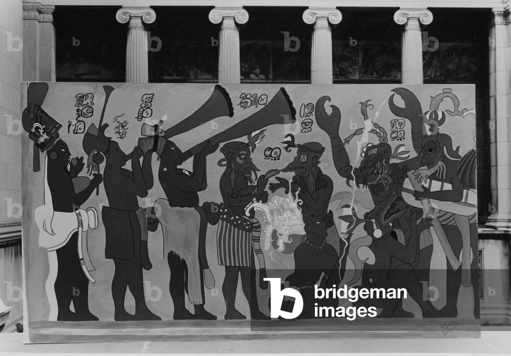 A Mexican Mural Outside The Museum Of Science And Industry