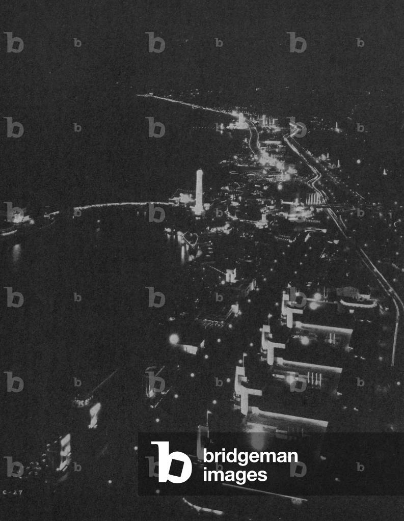 Atop The Sky Ride Tower At The Century Of Progress